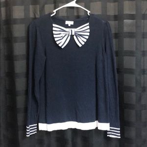 Navy crown & ivy sweater
